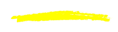 Paintbrush drawing: Yellow watercolour background textureの写真素材