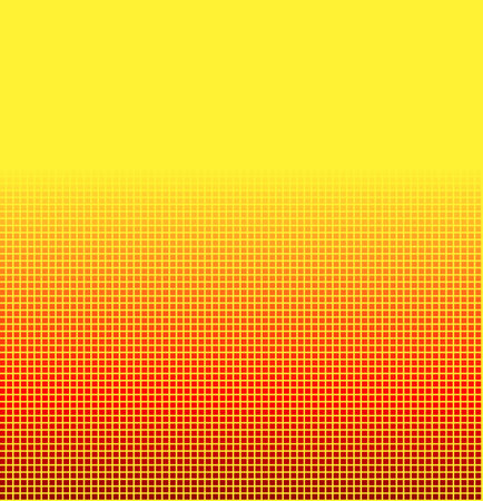 Yellow and red gradient dots textureの写真素材