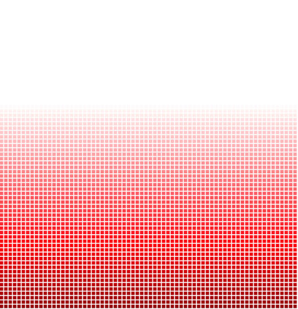 Red and white gradient dots textureの写真素材