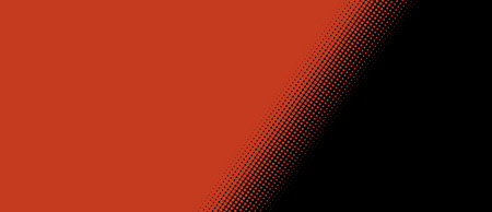 Diagonal gradient dots texture with red and black colorの写真素材