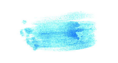 Paintbrush drawing: Light blue watercolour background textureの写真素材