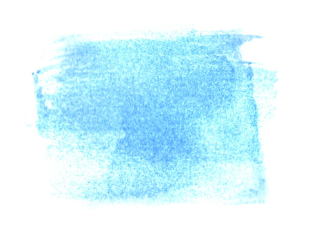 Dirty painted blue watercolour textureの写真素材