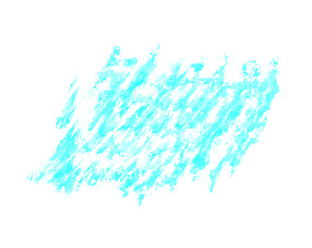 Sketch of blue pencil scribbleの写真素材