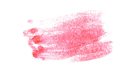 Red dirty watercolor texture made with paintbrushの写真素材