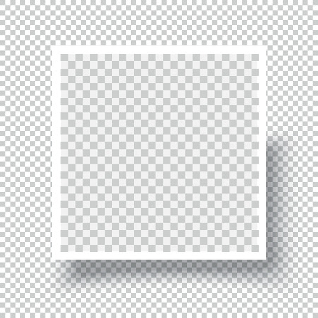 Squre Blank Photo Frame brochure mockup cover template.のイラスト素材
