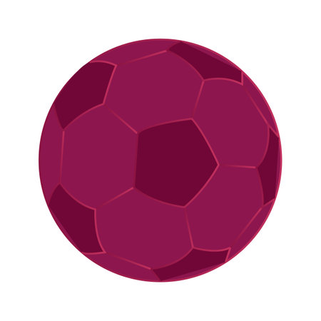 Vector Soccer ball on white background, Vector illustration on white backgroundのイラスト素材