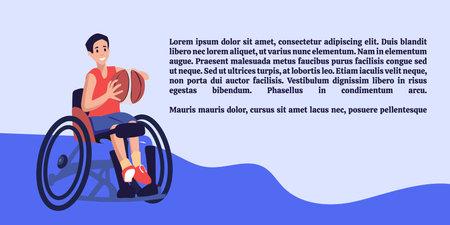 International Day of Persons with Disabilities IDPD . to raise awareness of the situation of disabled persons in all aspects of life. Vector illustrationのイラスト素材