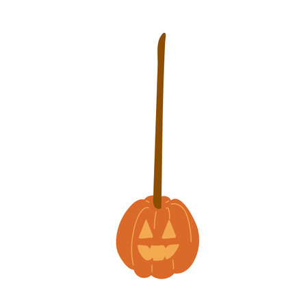 halloween candy design, happy holiday and scary theme Vector illustration. Flat styleのイラスト素材