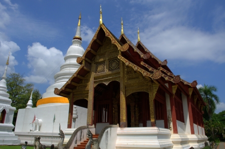  Phra Singh Churchの写真素材