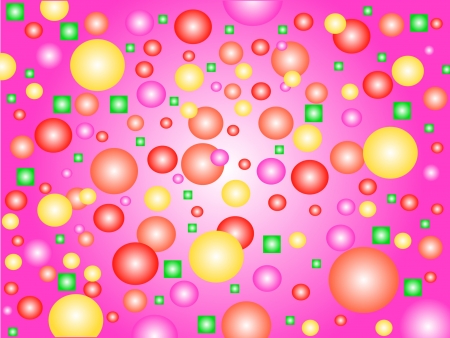 Polka dot backgroundのイラスト素材
