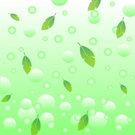 Green nature backgroundのイラスト素材