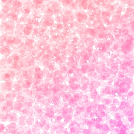 Light of pink and red bokehのイラスト素材