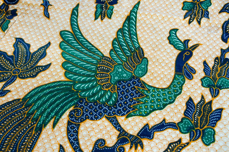 Pattern design on the old fabricの写真素材