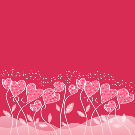 Love card designs of valentine dayのイラスト素材