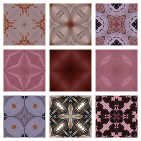 pattern design illustration setの写真素材