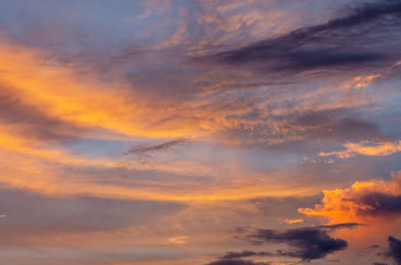 beautiful sunset background over the mountains