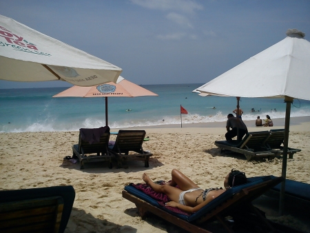 Sexy girl on beachのeditorial素材