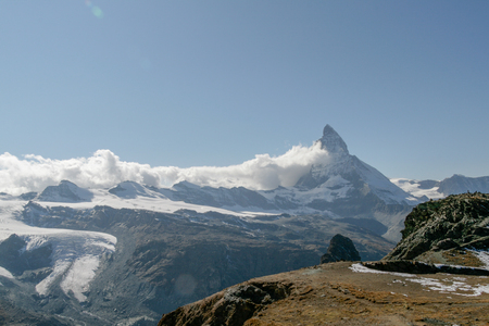 zermatt matterhorn in Switzerlandの写真素材