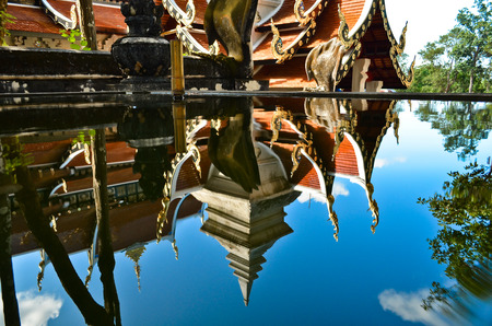 Chiang rai ,Thailand - october 26, 2014 : Sukhothai historical park, the old town of Chiang rai Thailand.のeditorial素材