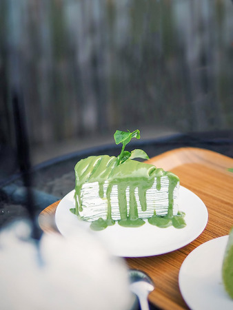 Matcha Cakeの写真素材