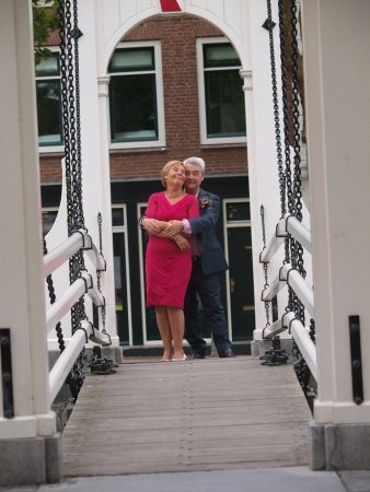 wedding of elderly peopleの写真素材