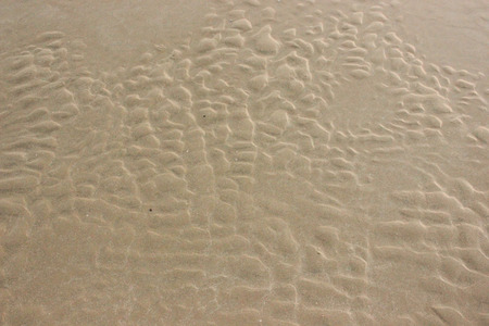 of sand pattern of a beach in the sumの写真素材