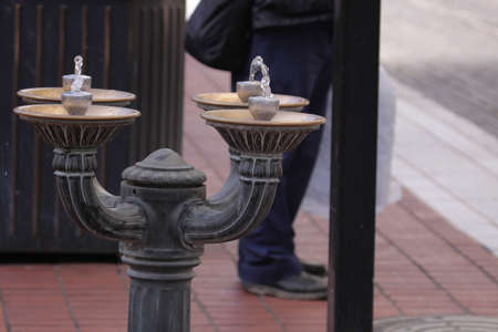 City fountainの写真素材