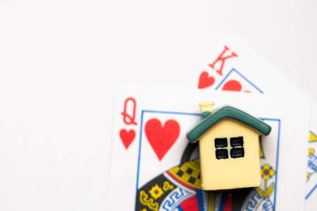 Loosing a house because of gambling.