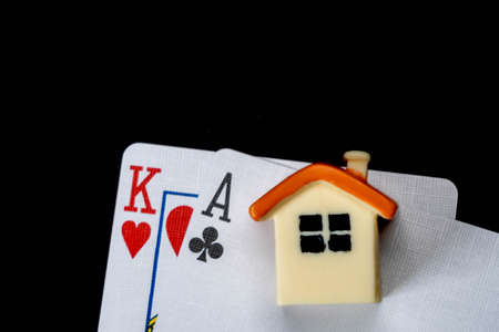 Loosing a house because of gambling.