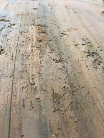 Excavation, The soil is earth tone.の写真素材