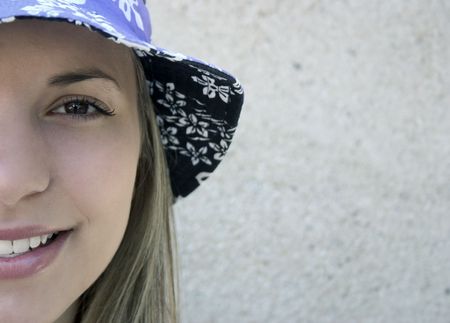 Hat Womanの写真素材