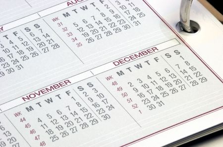 Calendarの写真素材