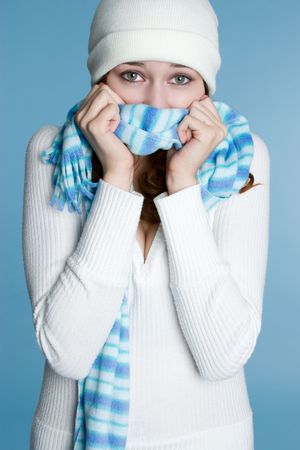 Beanie Girlの写真素材