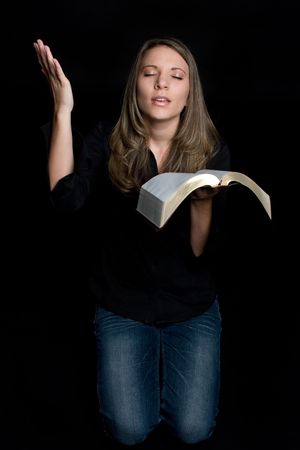 Young Woman Praying