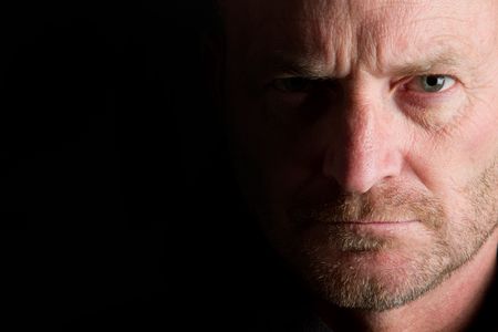 Scary Manの写真素材