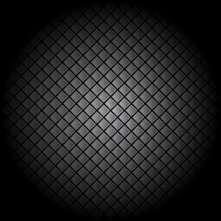 Black tile background pattern illustrationのイラスト素材