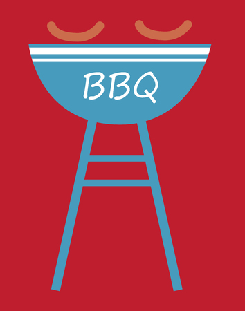 BBQのイラスト素材