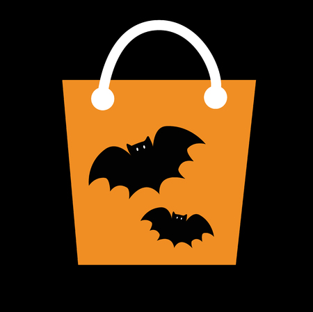 Halloween Candy Bagのイラスト素材