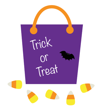 Trick or Treat Bagのイラスト素材