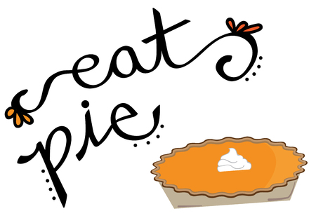 Eat Pieのイラスト素材