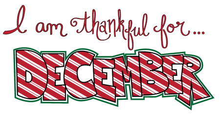 Thankful For Decemberのイラスト素材