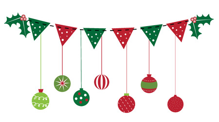 Christmas Ornamentsのイラスト素材