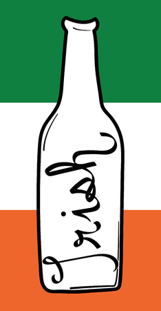 Irish Beerのイラスト素材