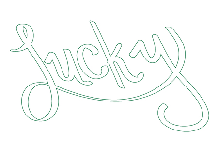 Luckyのイラスト素材