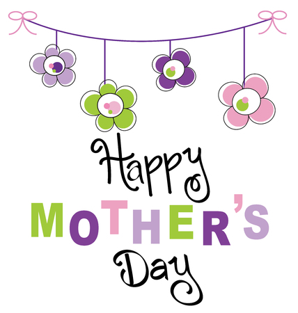 Happy Mothers Dayのイラスト素材