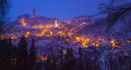 Moravian-Silesian Christmas Bethlehemの写真素材
