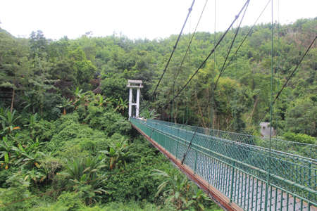 Forest drawbridgeの写真素材