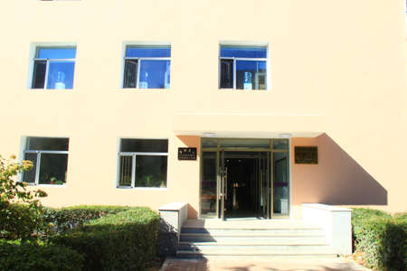 Dormitory facadesのeditorial素材