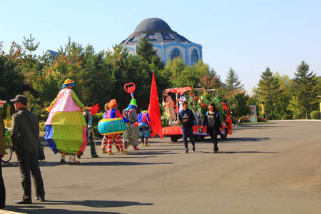 Amusement Park paradeのeditorial素材