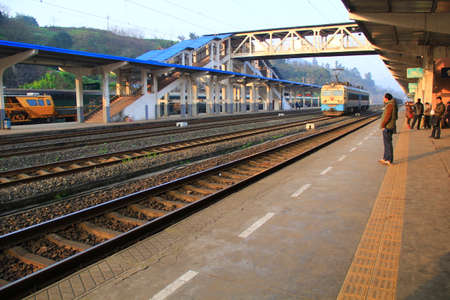 Train stationのeditorial素材